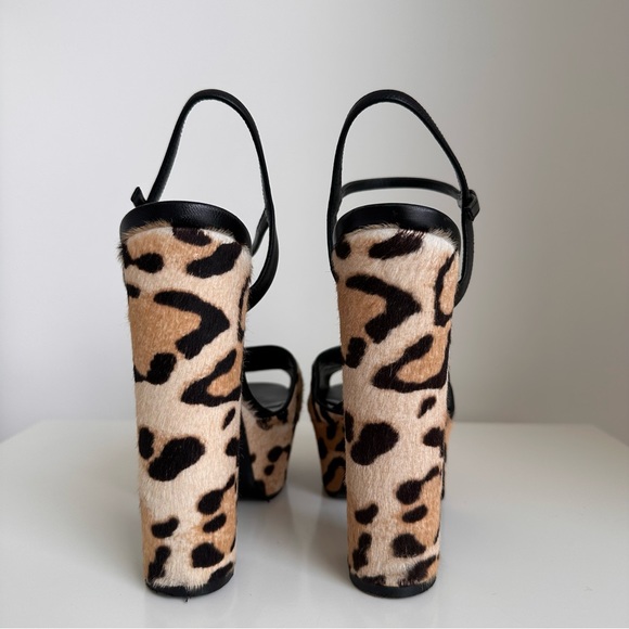 Platform Size 36 1/2 Gucci Leopard Print - Picture 6 of 8